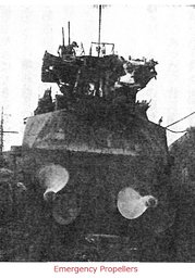Harukaze, 6th Dock, Sasebo Naval Yard, 4th April '45.jpg