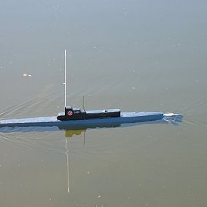 I-401 running surfaced