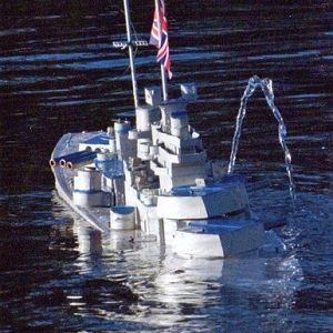 HMS Lion Sinking