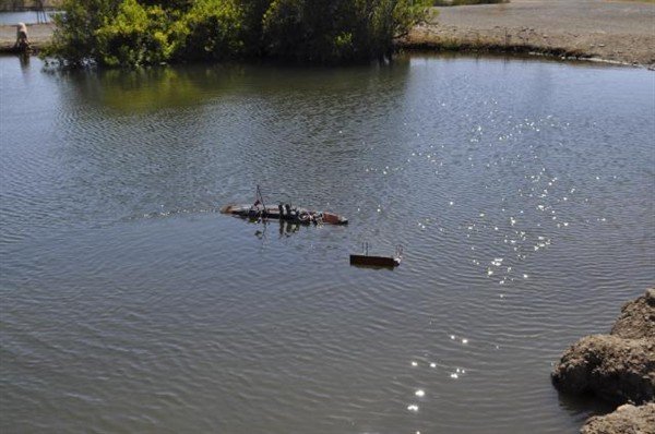 SMS Tegetthoff sinks